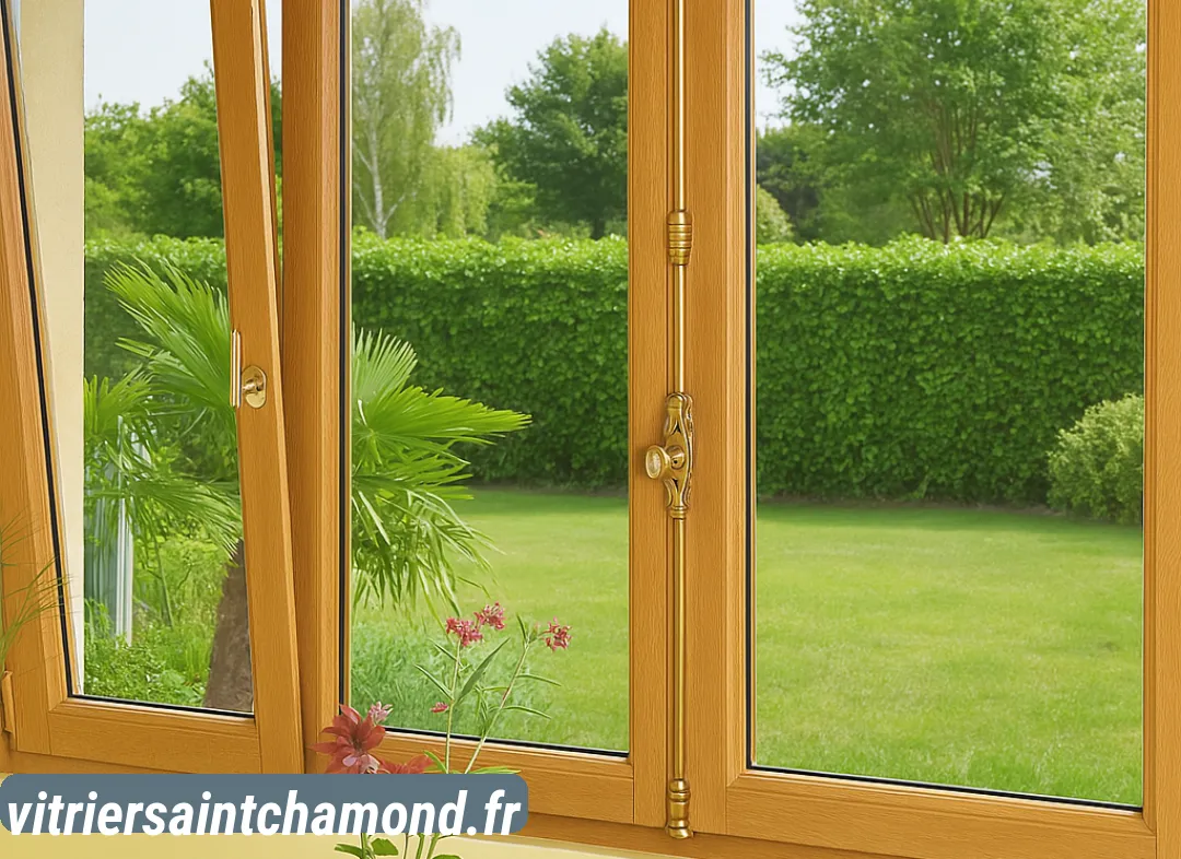 Installation de fenêtre en bois sur mesure Saint-Chamond